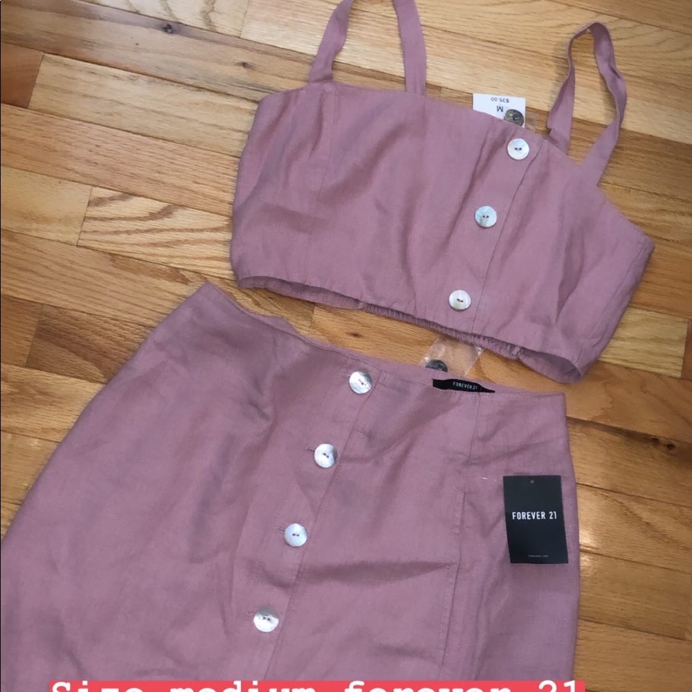 Cute skirt set forever 21
